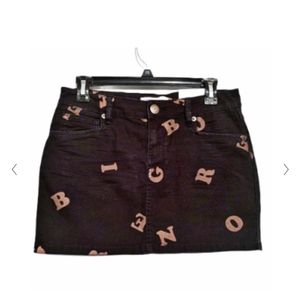 2/$20 BCBG Generation Alphabet Joey Mini Skirt